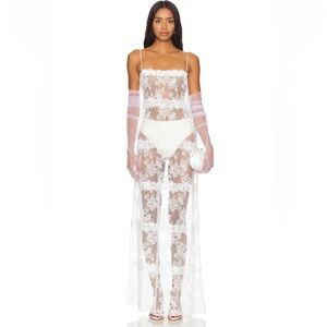 Revolve x Maggie Macdonald Millie Sheer Maxi Dress